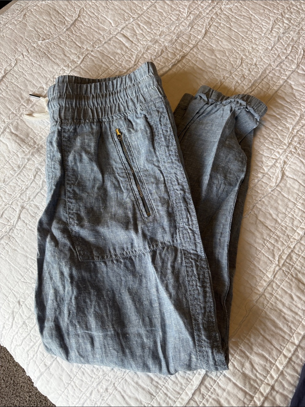 Athleta Cabo Linen Jogger